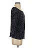 Maeve 100% Silk Black 3/4 Sleeve Silk Top Size 2 - photo 4