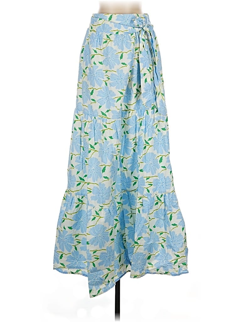 Pre-owned Who What Wear Casual Skirt In Blue