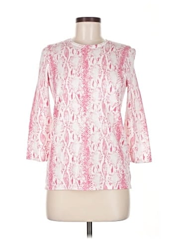 Edinburgh Cashmere 3/4 Sleeve Blouse (view 1)