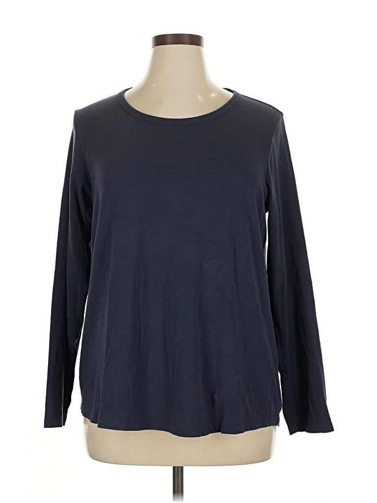 Pre-owned Orvis Long Sleeve T-shirt In Blue