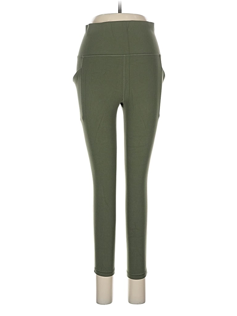 Pre-owned Athleta Active Pants In Green