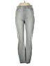 7 For All Mankind Chevron-herringbone Gray Jeans Size 26 waist - photo 1