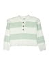 Assorted Brands Stripes Green Pullover Sweater Size 7 - 8 - photo 1