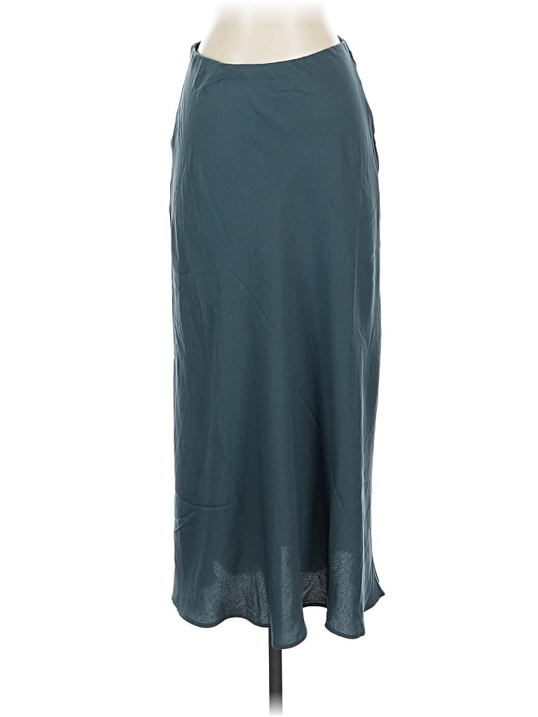 Pre-owned Halogen Casual Skirt In Blue