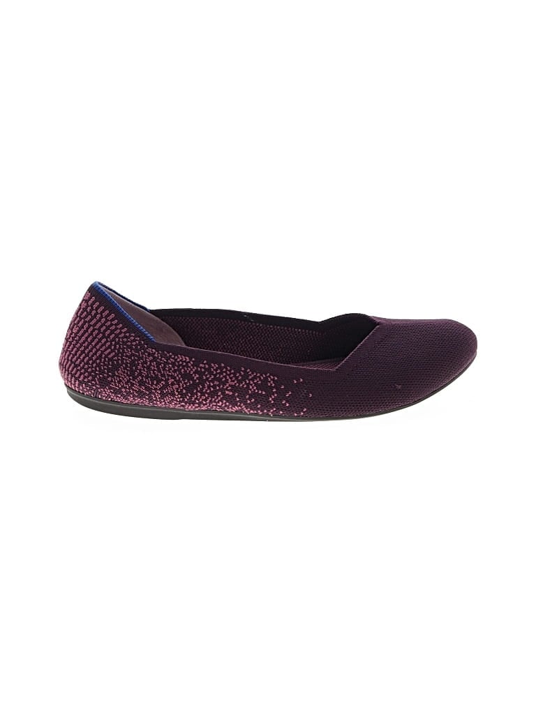 Pre-owned Rothys Flats In Purple