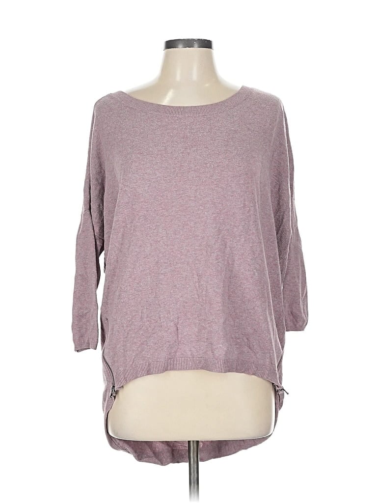 Pre-owned Express Pullover Sweater In Purple