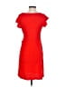 Max Studio Solid Red Casual Dress Size XS - photo 2