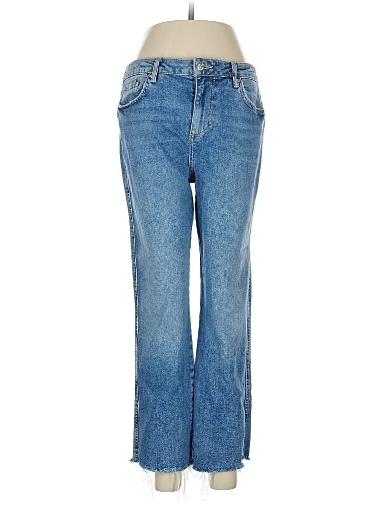 Pre-owned Free People Jeans In Blue