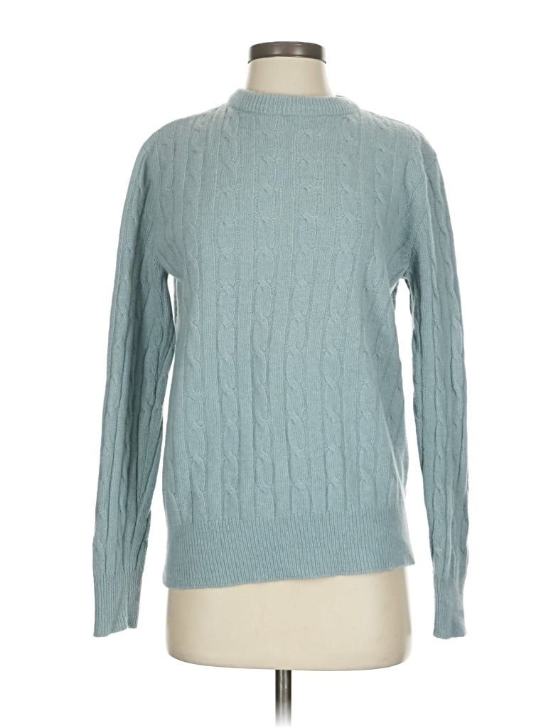 Pre-owned Assorted Brands Pullover Sweater In Blue