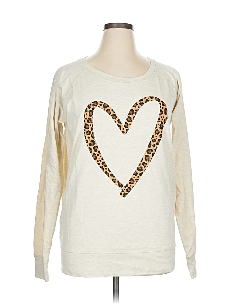 Pre-owned Instant Message Sweatshirt In White