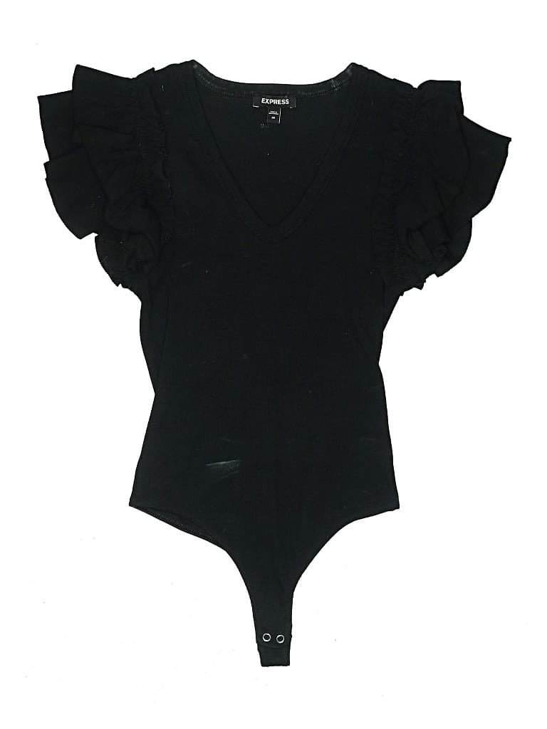 Pre-owned Express Bodysuit In Black