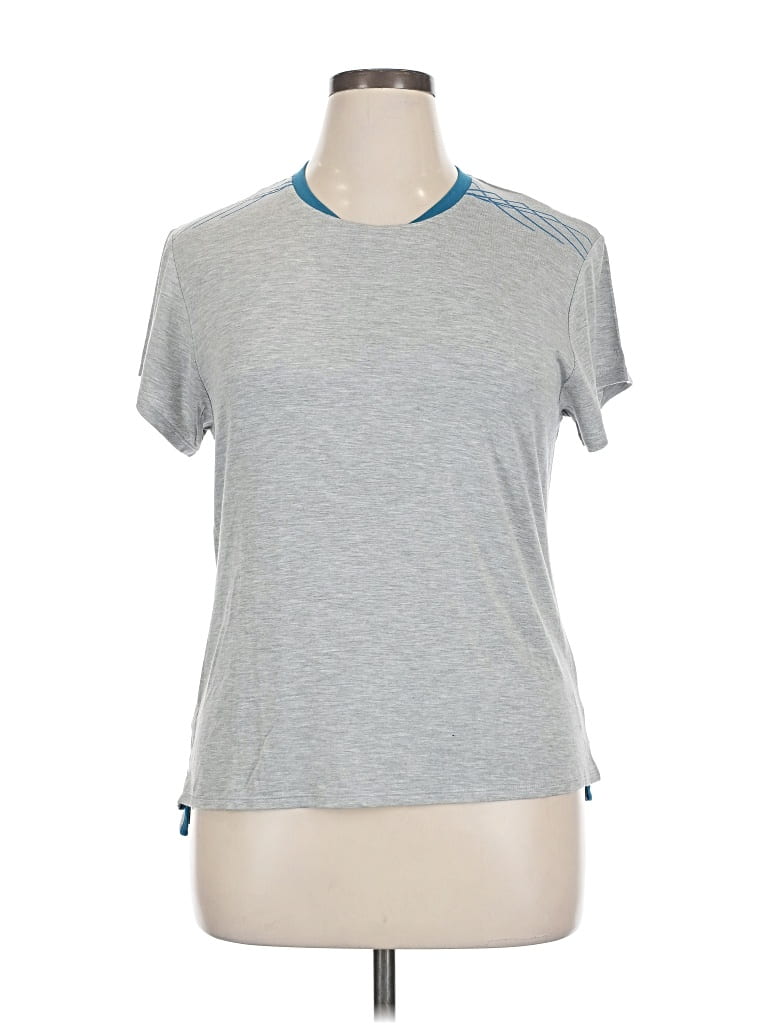 Pre-owned Terry Active T-shirt In Gray