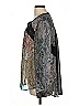 Daniel Rainn Paisley Green Blue Long Sleeve Blouse Size L - photo 5