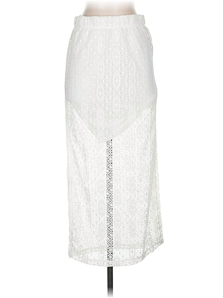 Pre-owned G By Giuliana Rancic Formal Skirt In White