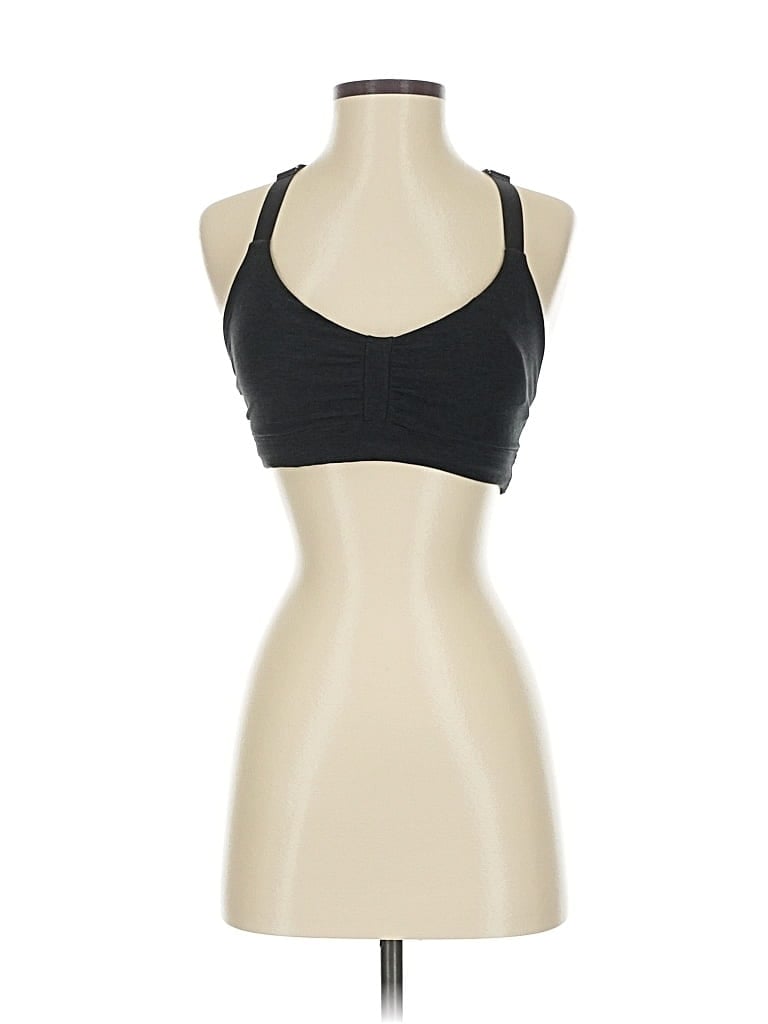 Pre-owned Beyond Yoga Sports Bra In Black