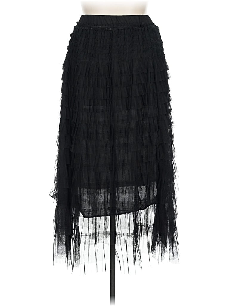 Pre-owned Unbranded Formal Skirt In Black