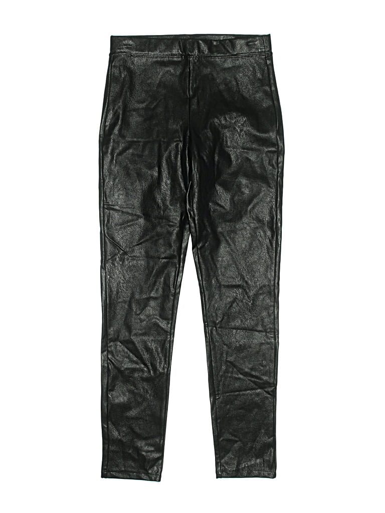 Pre-owned Aqua Kids' Casual Pants In Black