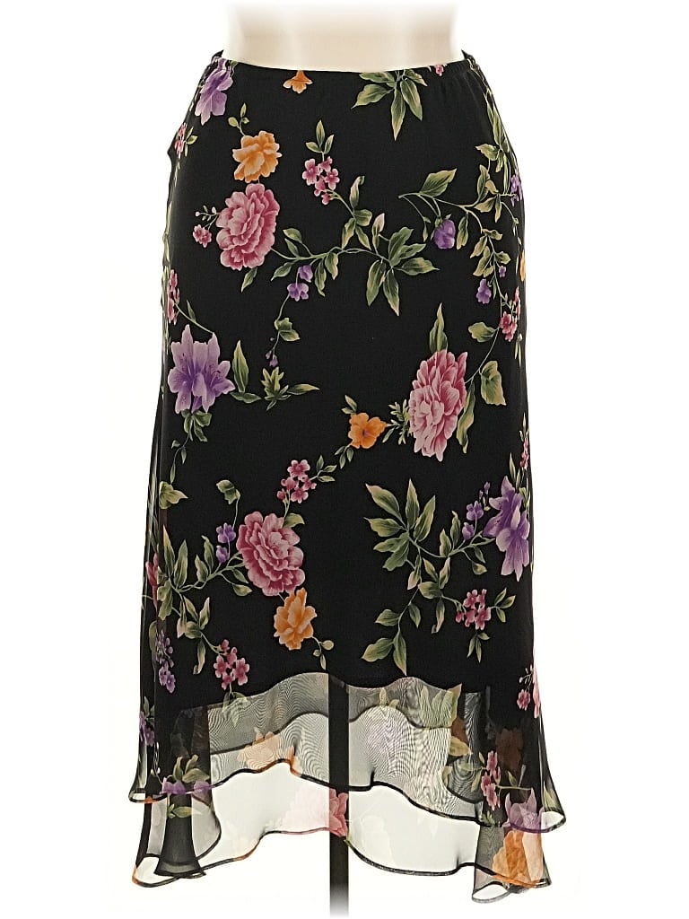 Pre-owned Unbranded Formal Skirt In Black