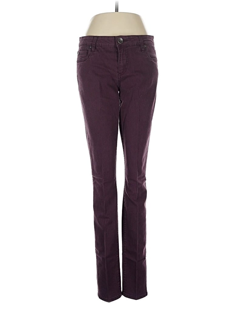 Pre-owned Kut From The Kloth Jeans In Burgundy