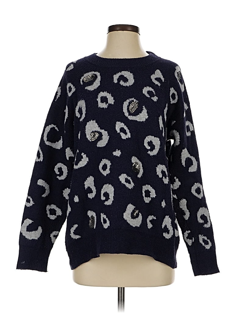 Pre-owned Fever Pullover Sweater In Blue