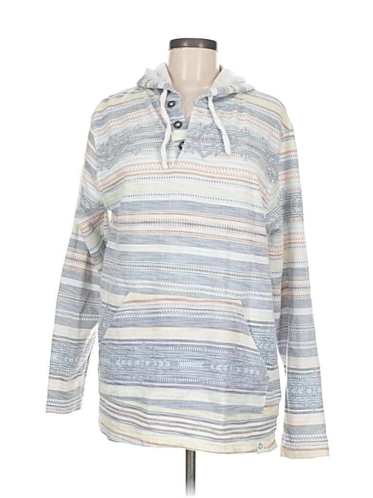 Pre-owned Free Planet Pullover Sweater In Blue