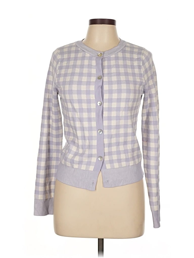 Pre-owned Mng Cardigan Sweater In Purple