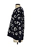 Fever Animal Print Blue Pullover Sweater Size S - photo 5