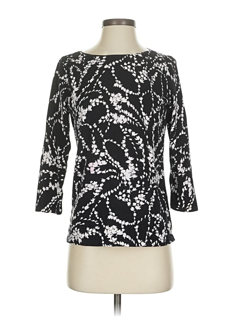 Pre-owned Talbots Pullover Sweater In Black