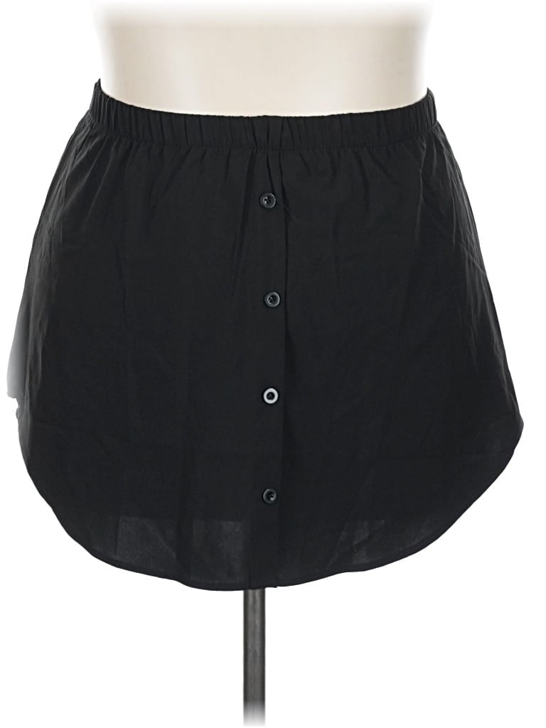 Pre-owned Unbranded Casual Skirt In Black