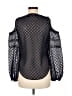 Karen Millen 100% Polyester Black 3/4 Sleeve Blouse Size 6 - photo 2