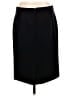 J.Crew 100% Wool Solid Black Wool Skirt Size 8 - photo 2