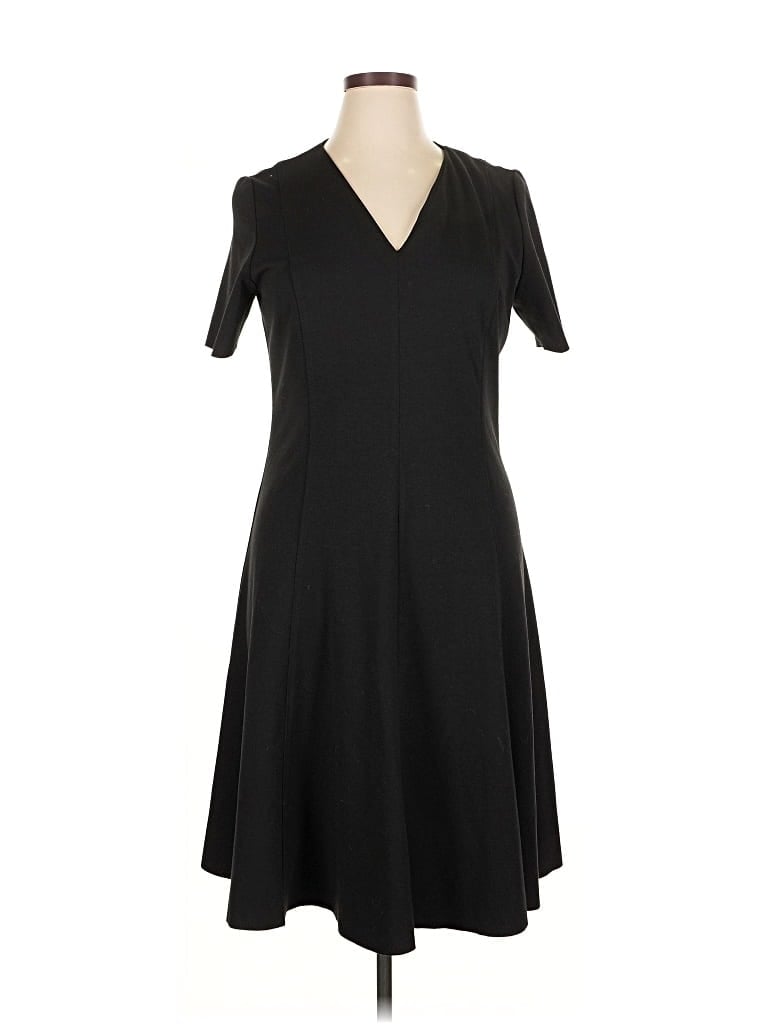 Pre-owned T Tahari Casual Dress In Black