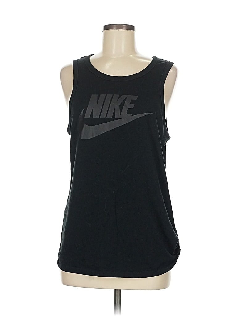 Pre-owned Nike Active Tank Top In Black