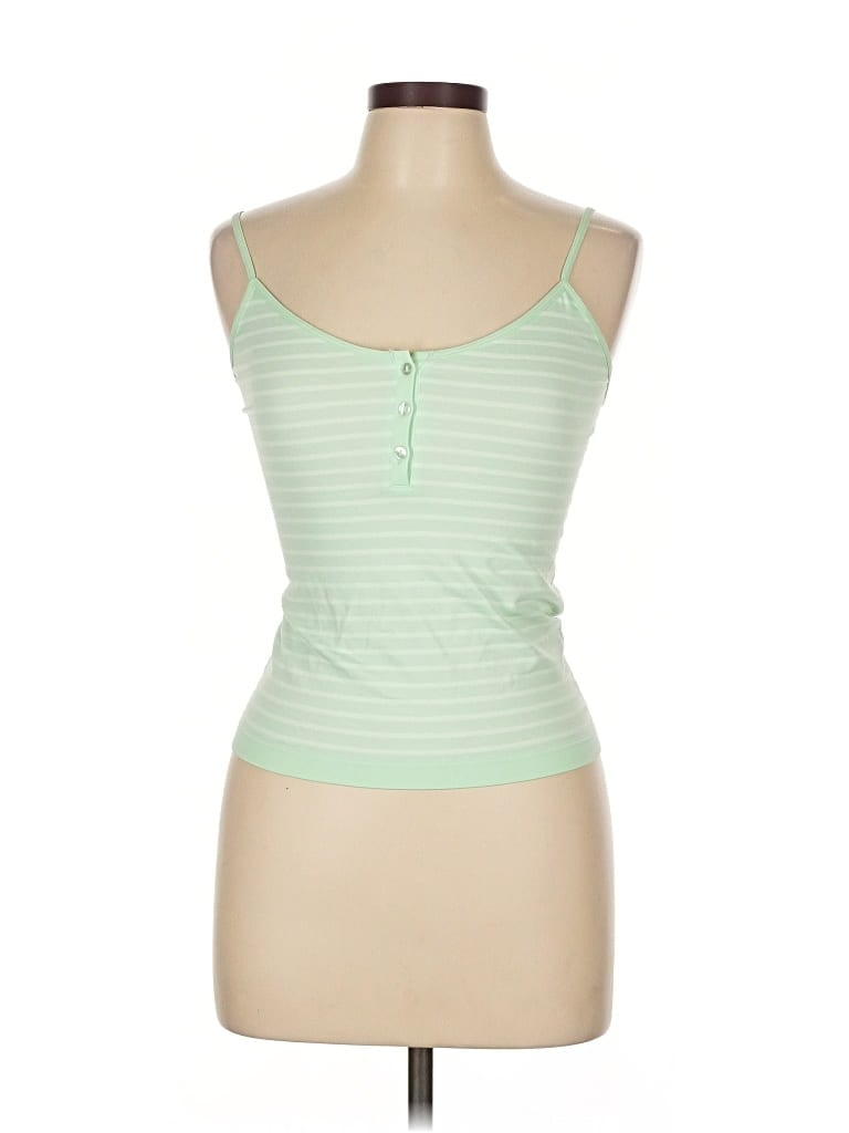 Pre-owned Wild Fable Tank Top Green Strapless Neckline Tops