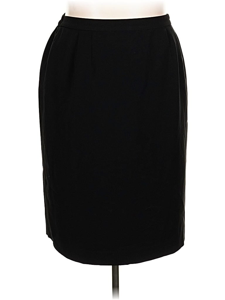 Pre-owned Dressbarn Formal Skirt In Black