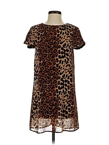 Line & Dot Casual Dress (view 1)