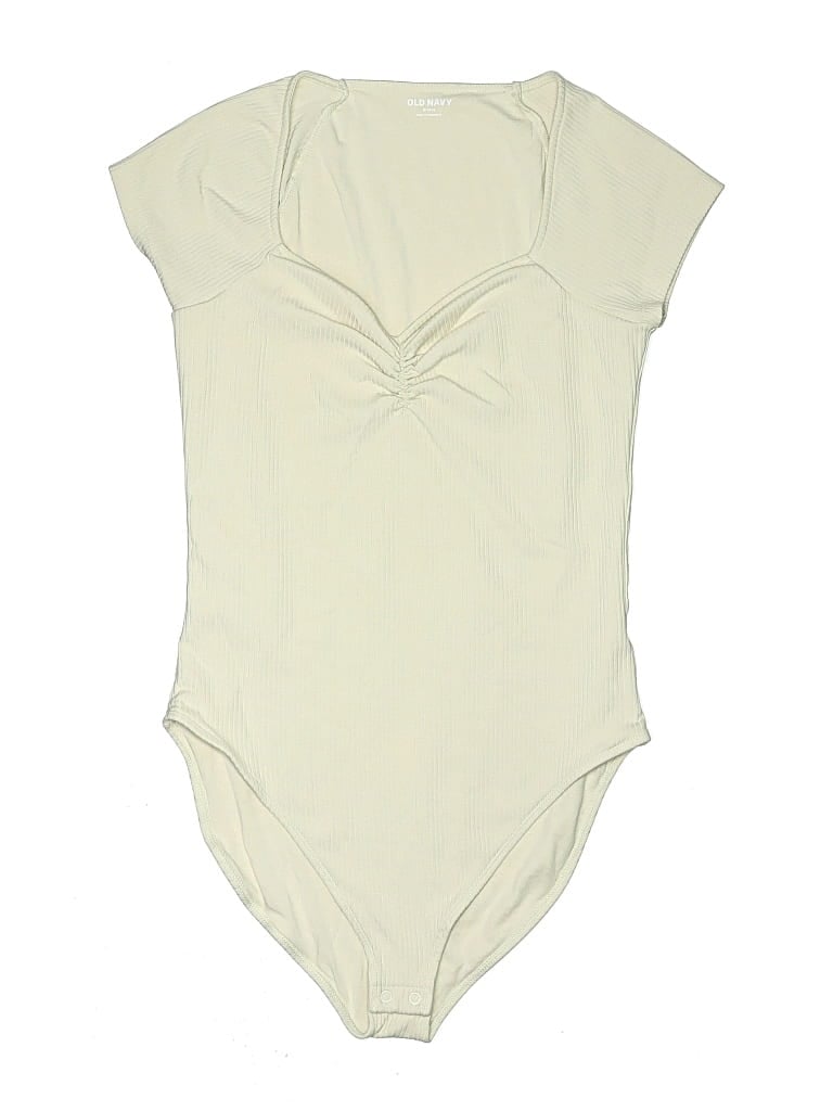 Pre-owned Old Navy Bodysuit In White