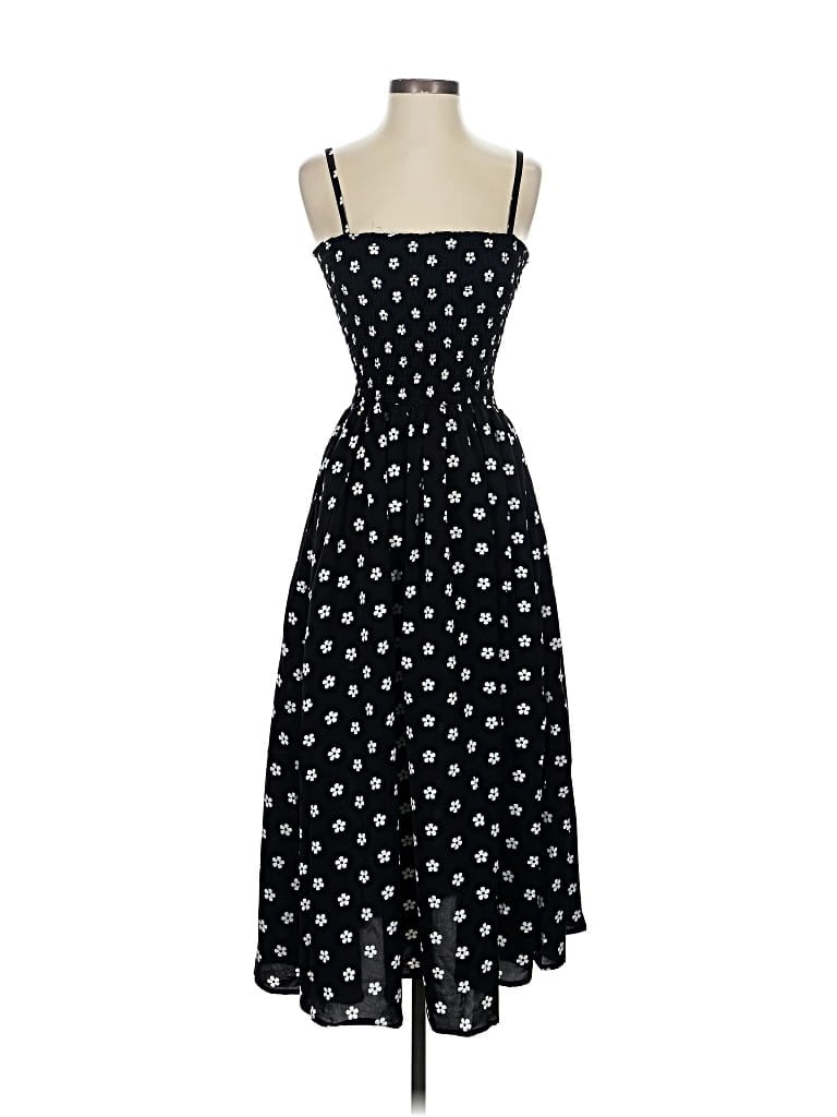 Pre-owned Assorted Brands Casual Dress In Black