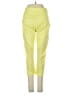 Athleta Solid Yellow Active Pants Size S - photo 2