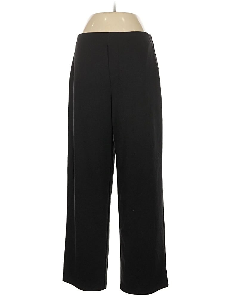 Pre-owned Nic + Zoe Dress Pants In Black