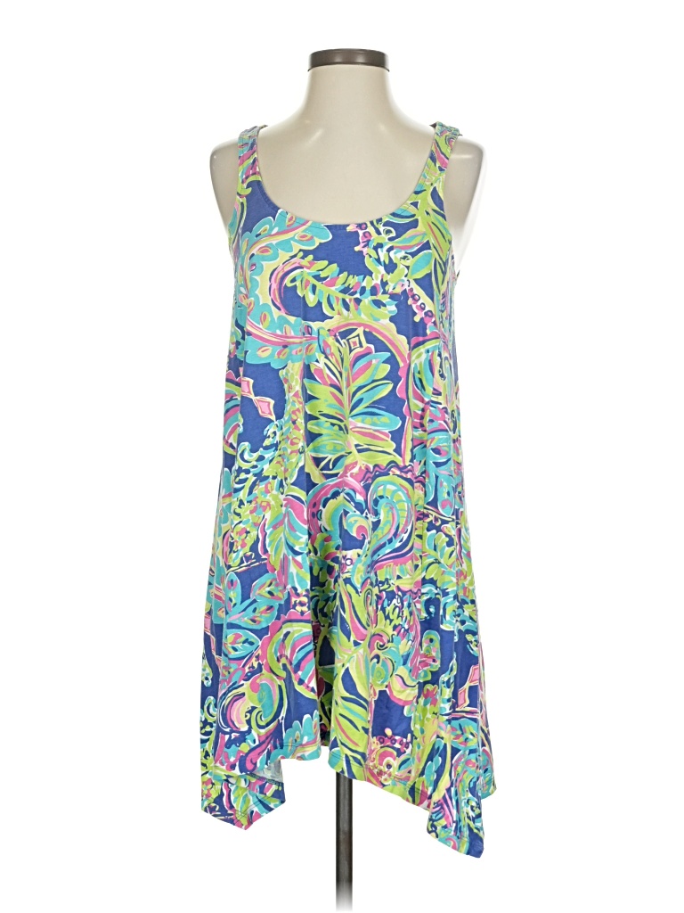 Pre-owned Lilly Pulitzer Casual Dress In Blue
