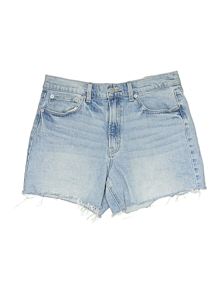 Pre-owned Just Usa Denim Shorts In Blue