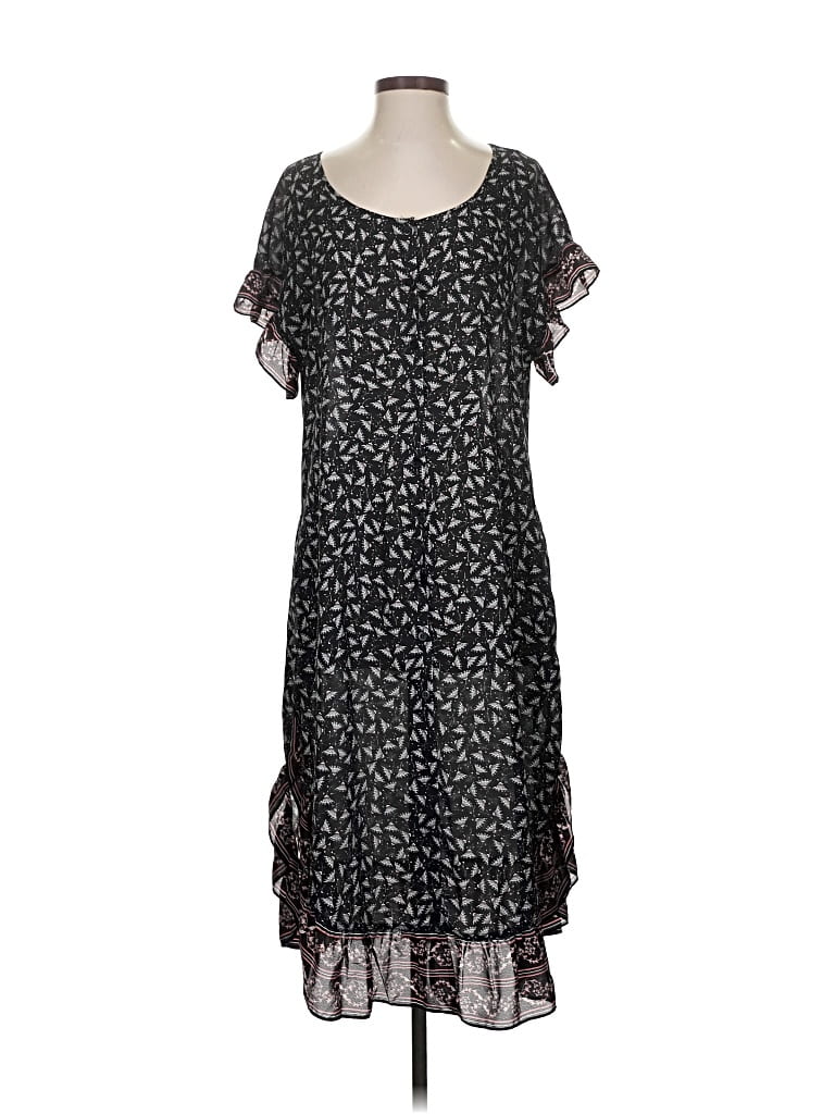 Pre-owned Max Studio Casual Dress In Black