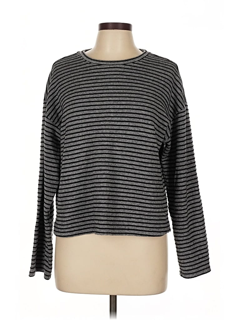 Pre-owned Sanctuary Pullover Sweater In Gray