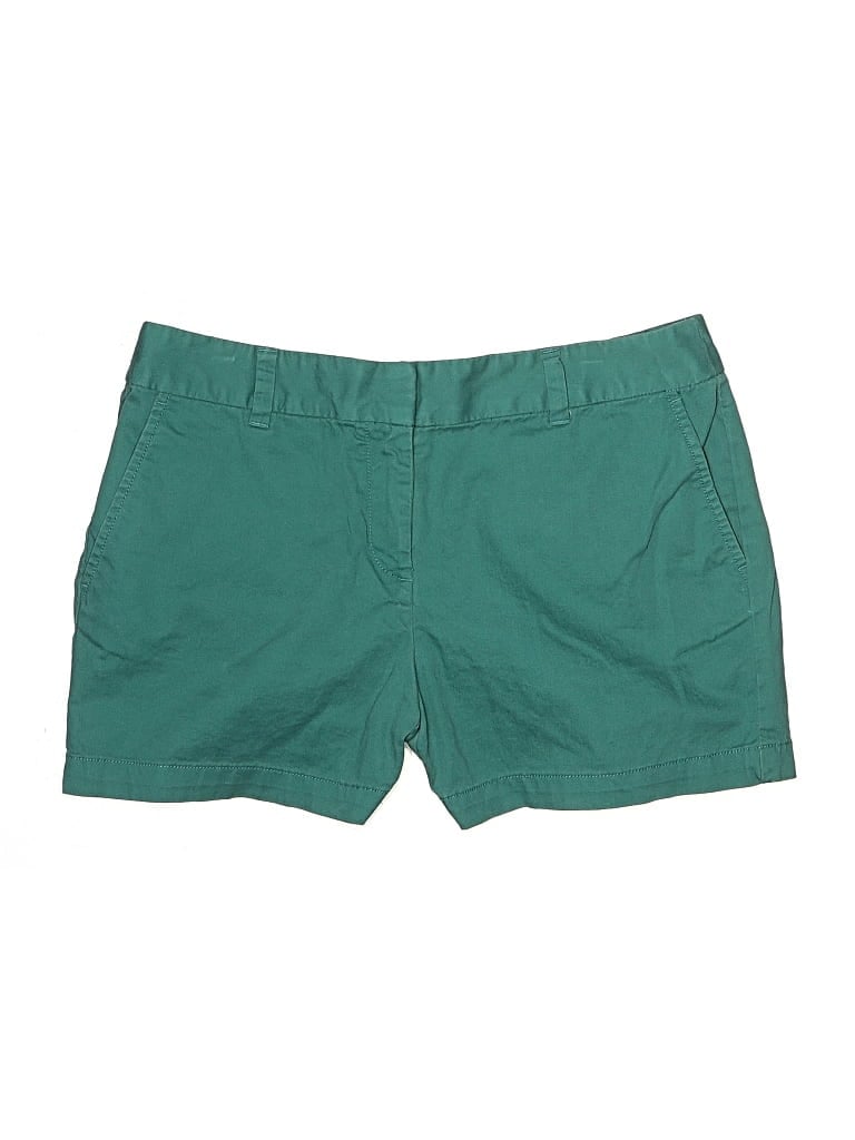 Pre-owned Ann Taylor Loft Outlet Shorts In Green