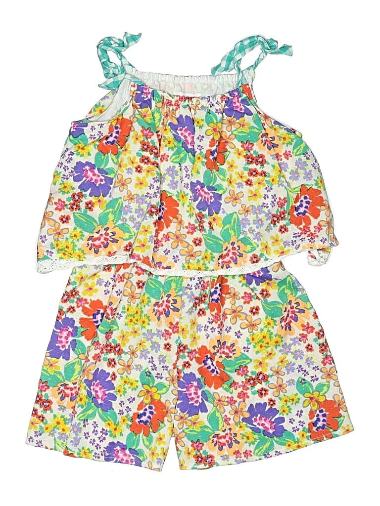 Pre-owned Bonnie Jean Kids' Dress In White