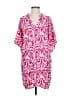 Escapada 100% Rayon Paisley Pink Casual Dress Size S - photo 1