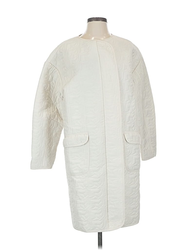 Pre-owned Mirth Coat In White