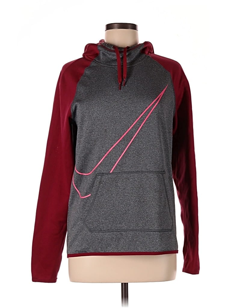 Pre-owned Nike Sweatshirt In Burgundy