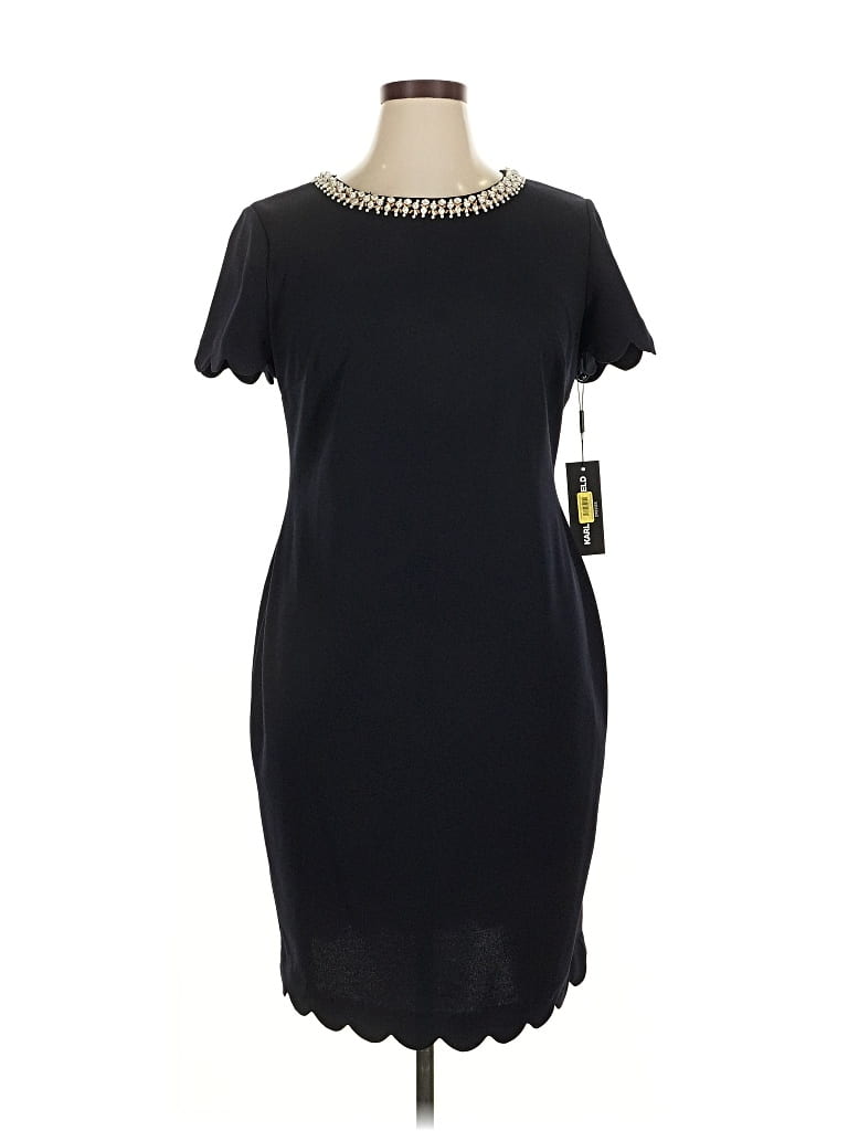 Pre-owned Karl Lagerfeld Cocktail Dress In Black
